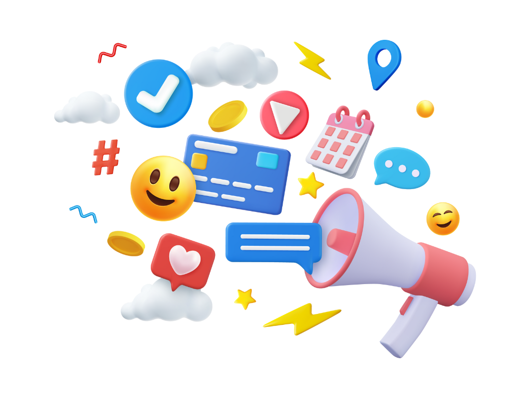 Salon marketing and engagement illustration
